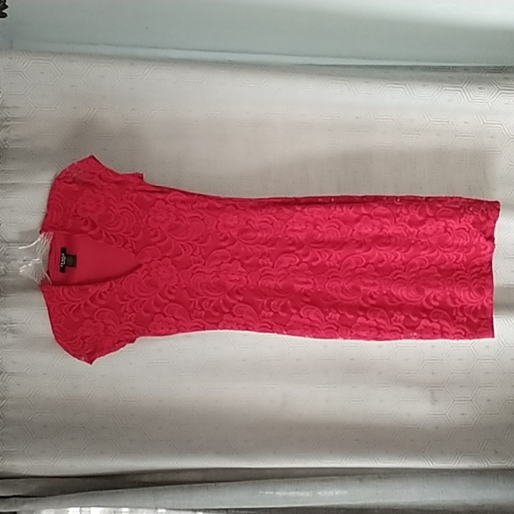 Joe&Elle Red Lace Dress Size S
